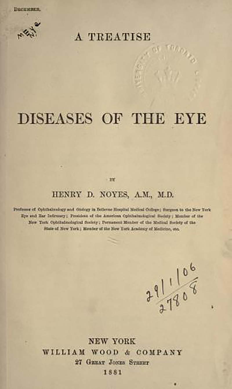 Textbook on the Diseases of the Eye