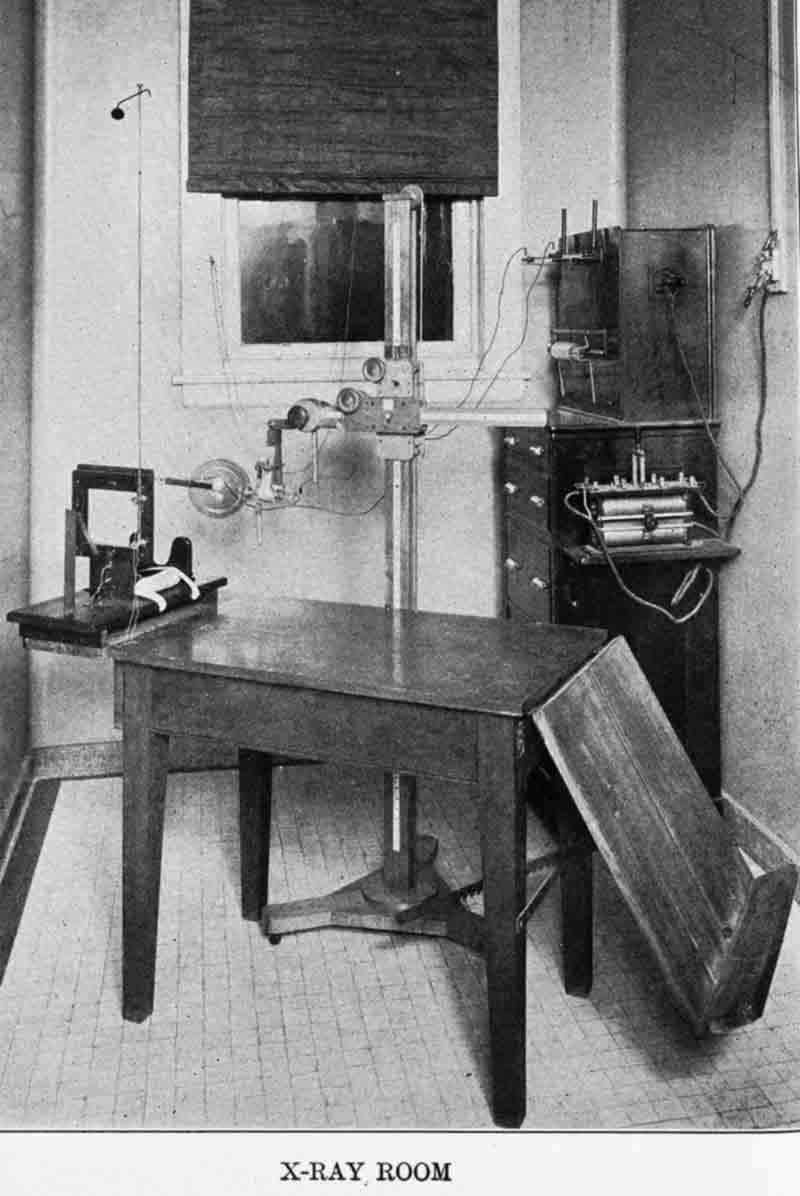 1904 X-ray room